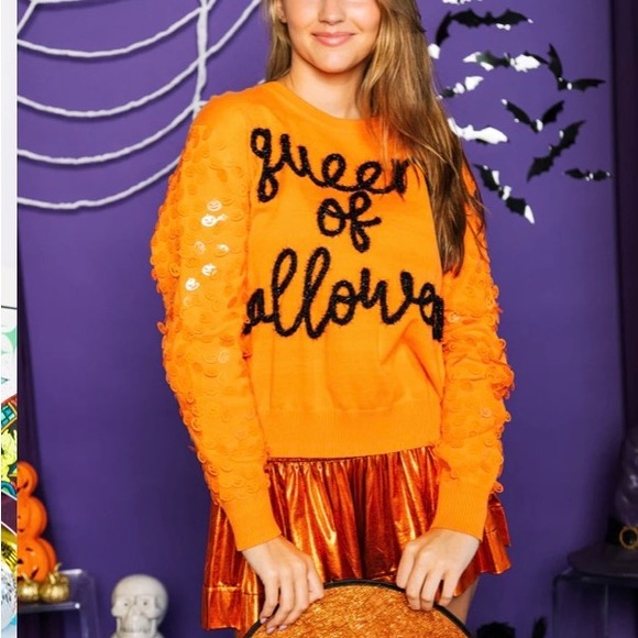 QUEEN OF SPARKLES Sweaters - Halloween Queen